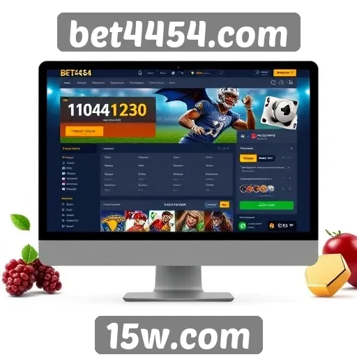Acessibilidade e usabilidade do site bet4454.com